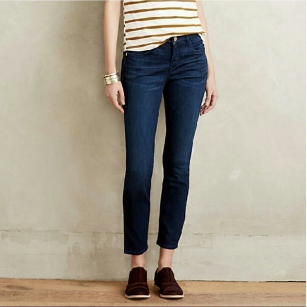 Anthropologie Pilcro Stet Side Slit Ankle Jeans 26